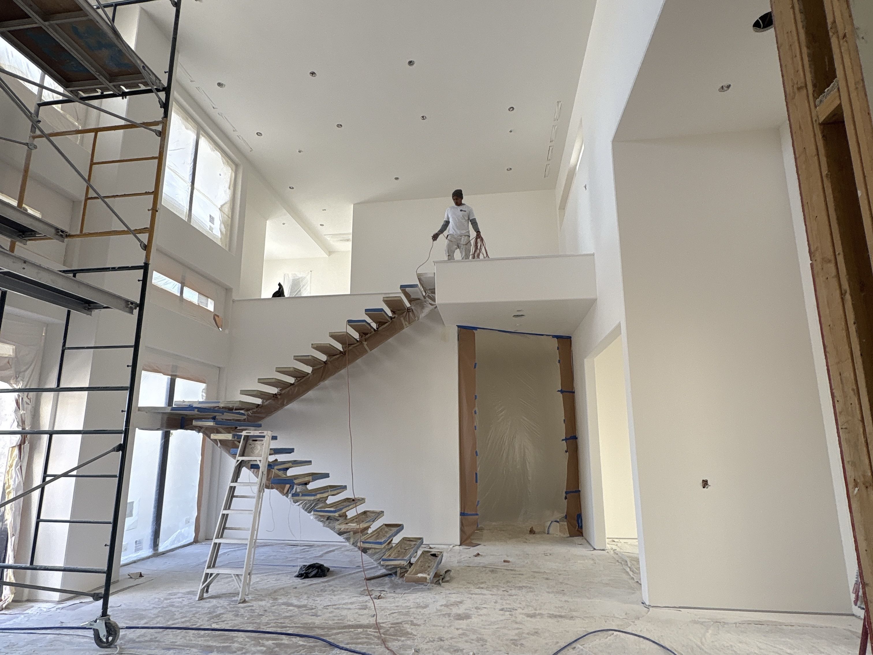 Quality drywall craftsmanship showcasing smooth wall finish